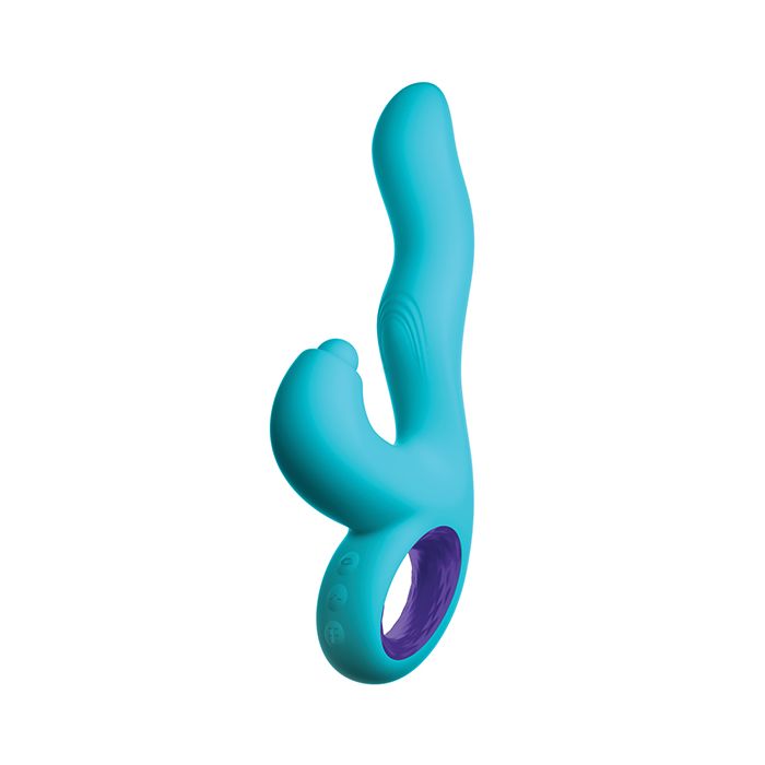 Femme Funn Klio Triple Action Rabbit in Turquoise color