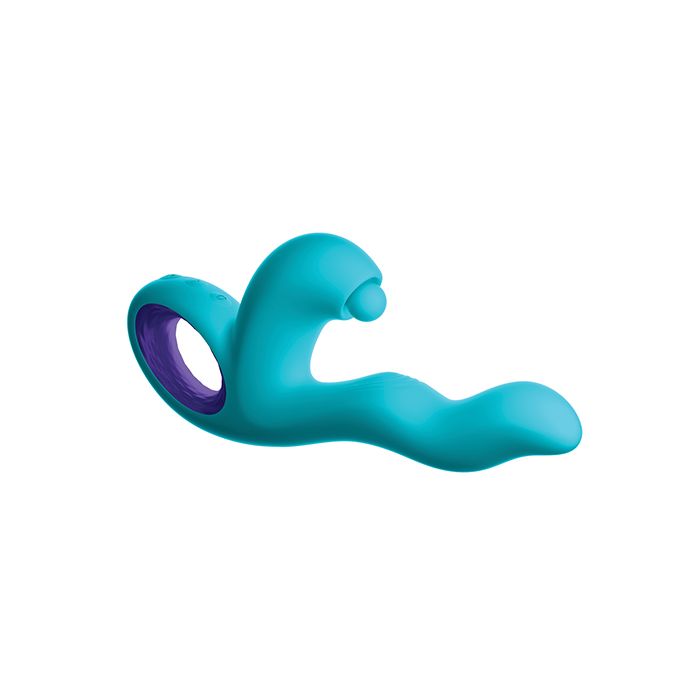 Femme Funn Klio Triple Action Rabbit in Turquoise color