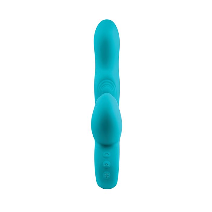 Femme Funn Klio Triple Action Rabbit in Turquoise color