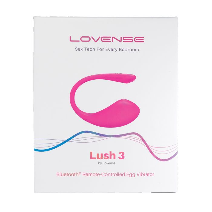 Lovense Lush 3.0 Pink Sound-Activated Camming Vibrator