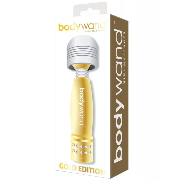 XGen Bodywand Mini in Gold color on a white background