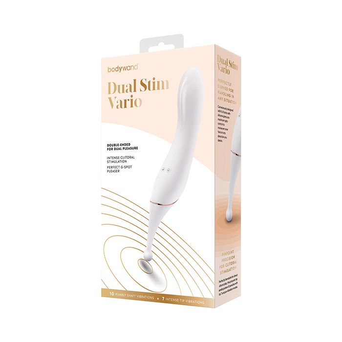 XGen Bodywand Dual Stim Vario White on Flawless Nite