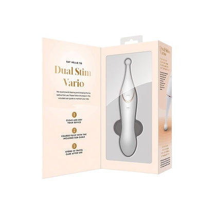 XGen Bodywand Dual Stim Vario White on Flawless Nite