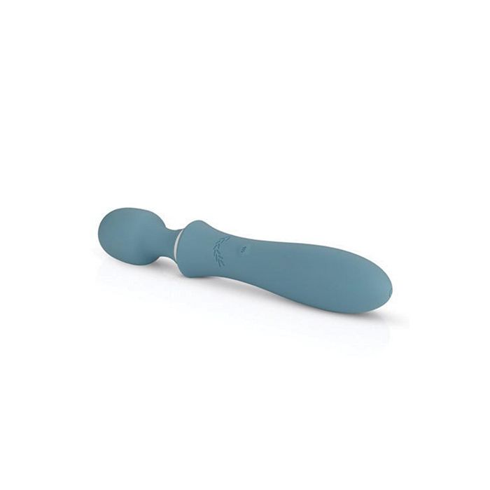 Teal Orchid Wand Vibrator from Flawless Nite's Bloom Collection