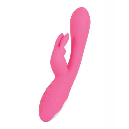 Evolved Bunny Kisses Pink Rabbit Vibrator with Dual Motors