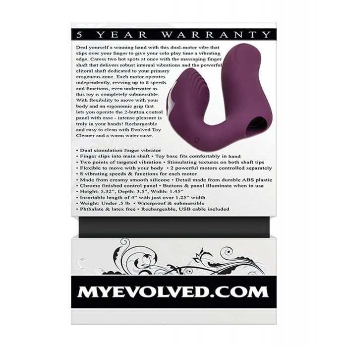 Evolved Helping Hand Finger Vibrator on Flawless Nite