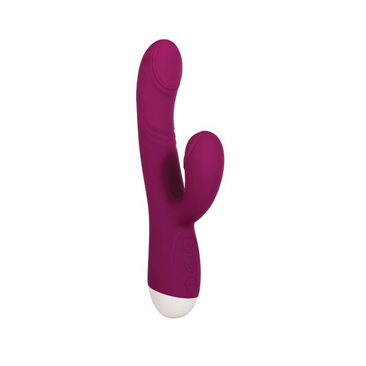 Evolved Double Tap Burgundy Adult Toy