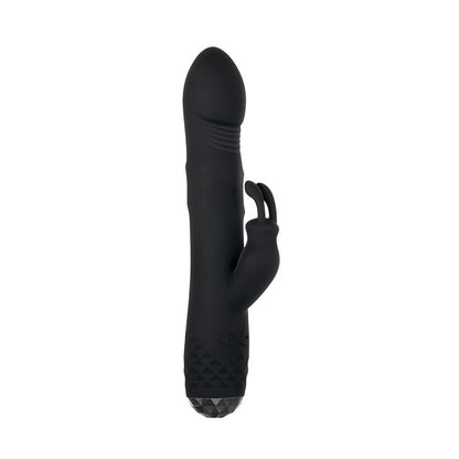 Evolved Bodacious Bunny Rotating Rabbit Vibrator in Black