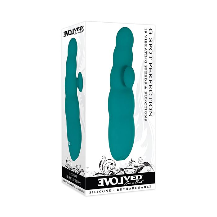 Evolved G Spot Perfection Vibe in Teal color