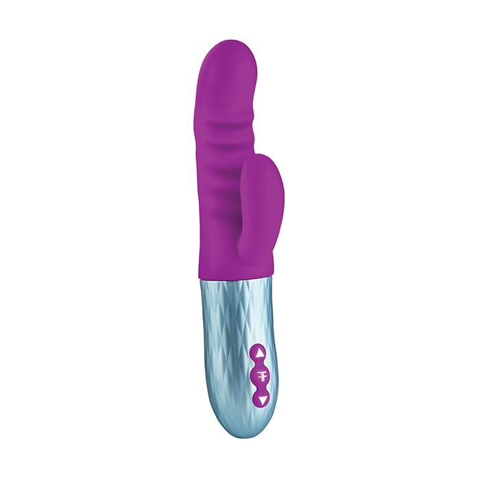 Femme Funn Essenza Thrusting Rabbit in Purple