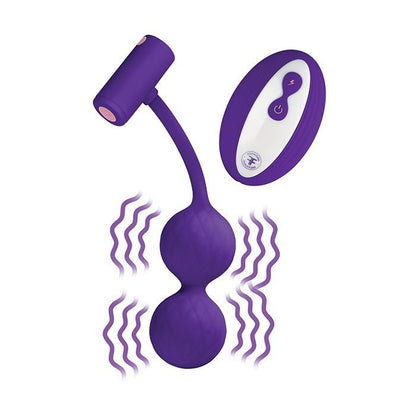 Femme Funn Momenta Kegel Balls in rich purple color