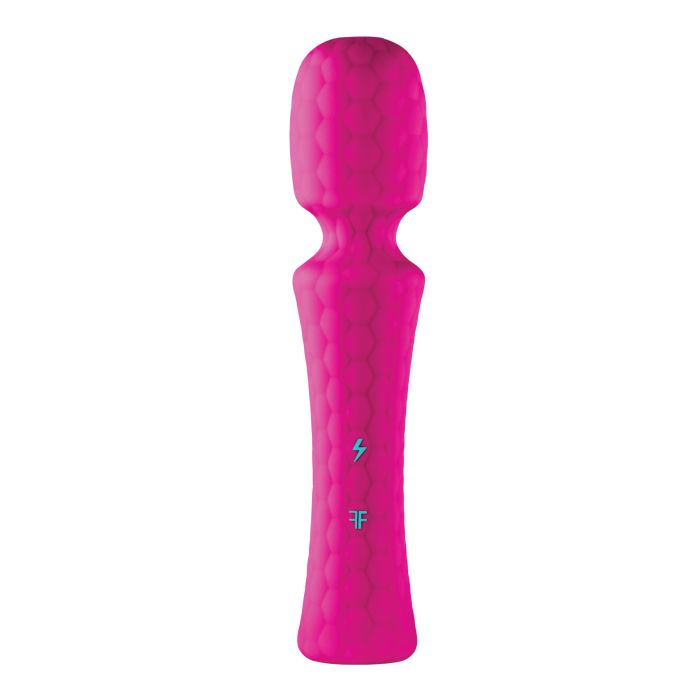 Femme Funn Ultra Wand in Pink with premium silicone texture