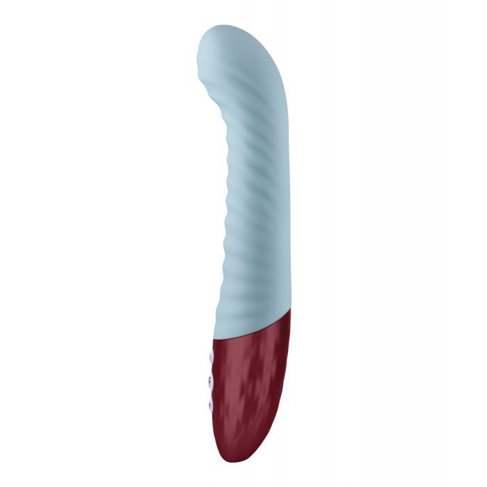 Femme Funn Lola G Light Blue Vibrator on a white background