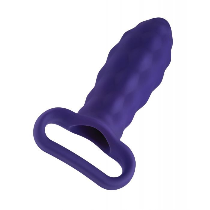 Femme Funn Versa Bullet with Plug Sleeve in Dark Purple