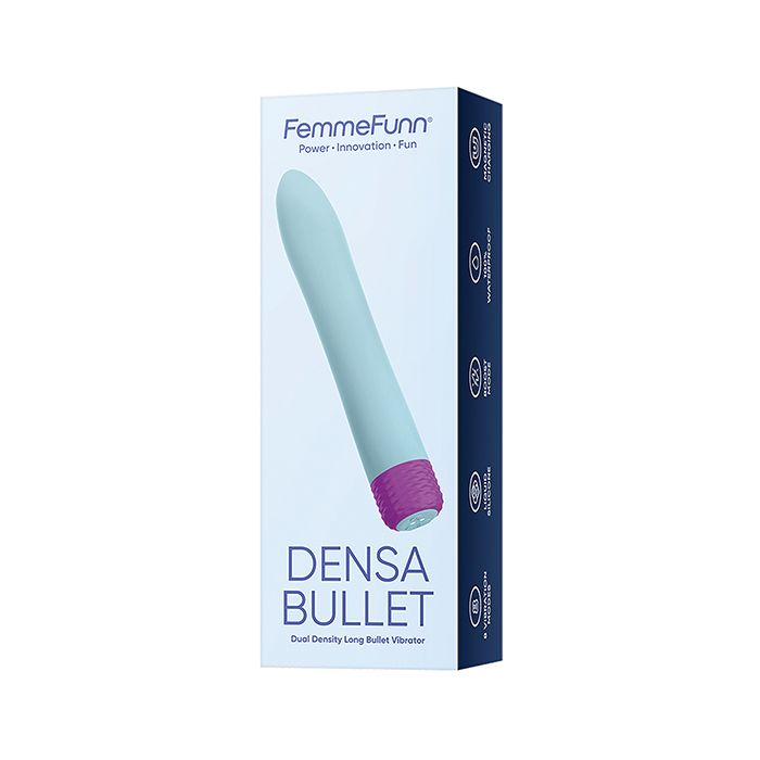 Femme Funn Densa Flexible Bullet Vibrator in Light Blue