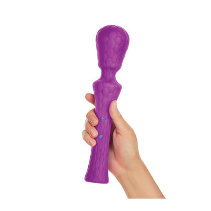 Femme Funn Ultra Wand XL Purple - Premium Silicone Wand Vibrator | Flawless Nite