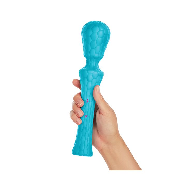 Femme Funn Ultra Wand XL Turquoise - Premium Silicone Wand Vibrator | Flawless Nite