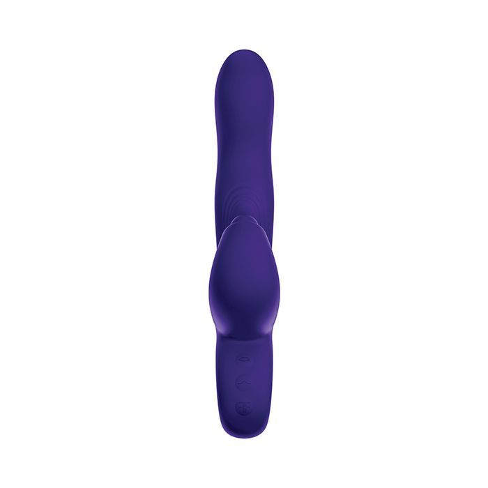 Femme Funn Klio Triple Action Rabbit in Dark Purple color