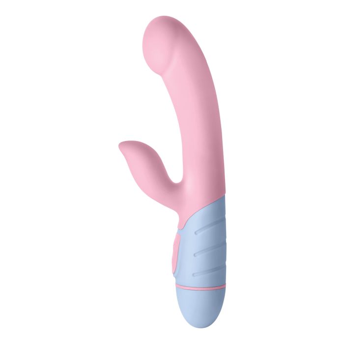 Femme Funn Ffix Rabbit Vibrator in Pink/Blue