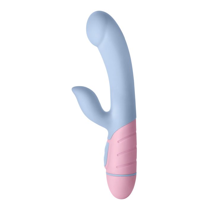 Femme Funn Ffix Rabbit Vibrator in Blue/Pink