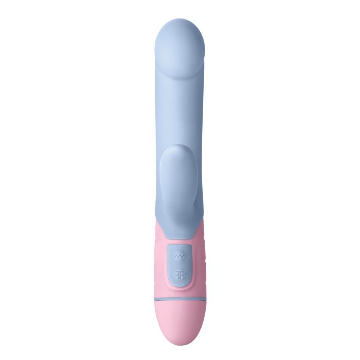 Femme Funn Ffix Rabbit Vibrator in Blue/Pink