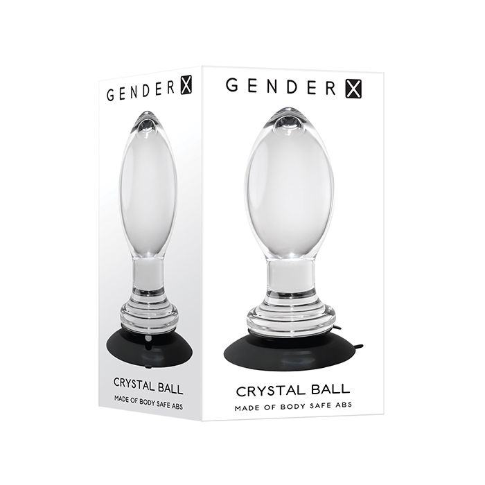 Flawless Nite's Crystal Ball Plug with Suction Cup - Luxury Intimate Toy