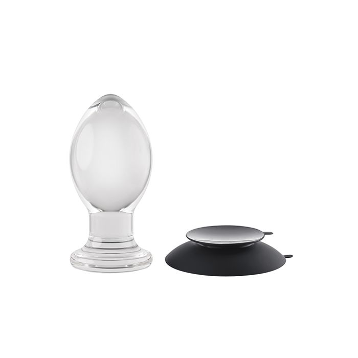 Flawless Nite's Crystal Ball Plug with Suction Cup - Luxury Intimate Toy