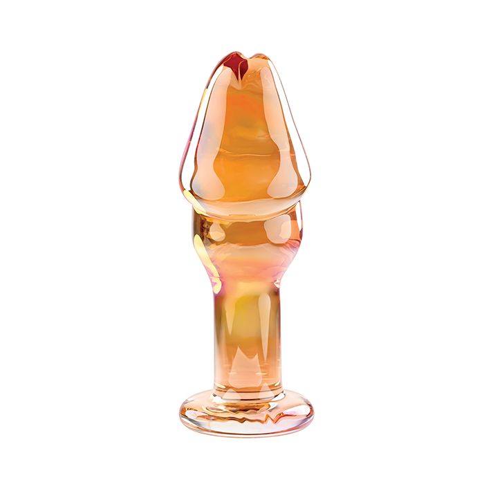 Multi-Color Glass Plug with Tapered Tip