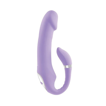 Orgasmic Orchid Poseable Vibrator in Purple with Dual Motors