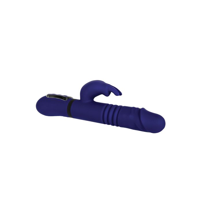 Flawless Nite's All in One Purple Rabbit Vibrator with thrusting and rotating features