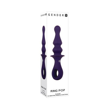 Ring Pop Vibrating Plug - Premium Silicone Adult Toy from Flawless Nite