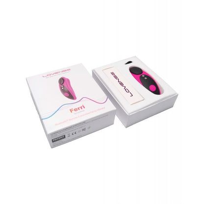 Lovense Ferri Pink Panty Vibrator - Front View