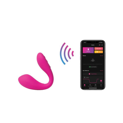 Lovense Dolce Pink Dual Stimulator - Elegant and Ergonomic Design