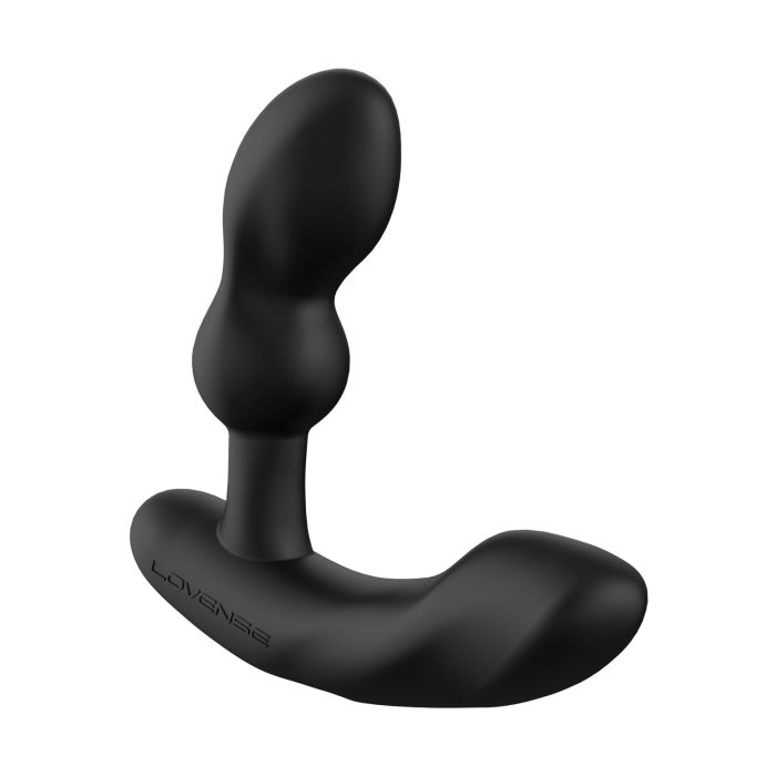 Lovense Edge 2 Black Prostate Massager - Waterproof and Universally Compatible