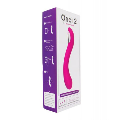 Lovense Osci 2 Oscillating G-spot Vibrator in Pink