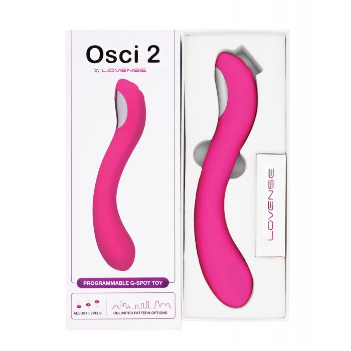 Lovense Osci 2 Oscillating G-spot Vibrator in Pink