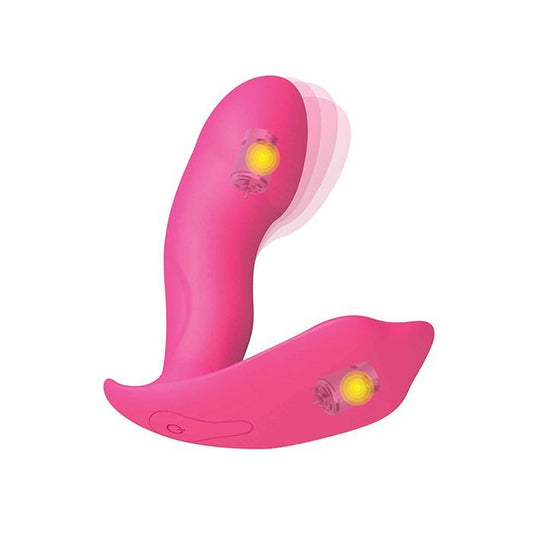 Dorcel Secret Clit Dual Stimulator in Pink - Flawless Nite