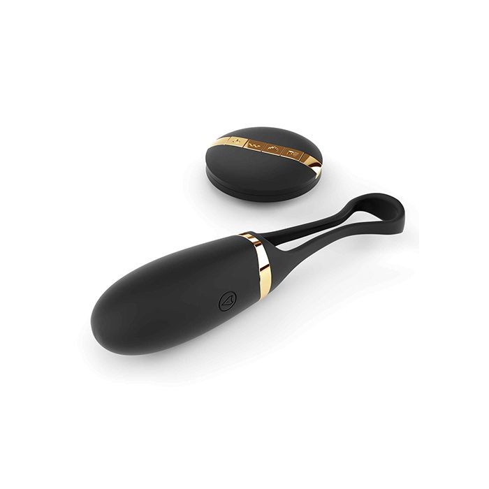 Dorcel Secret Delight Voice Control Egg in Black & Gold