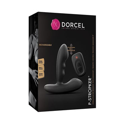 Dorcel P-Stroker Moving Bead Prostate Massager in Black