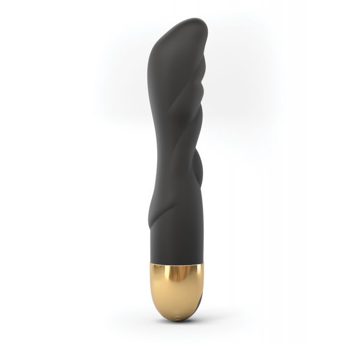 Dorcel Flexi & Joy Bendable Black & Gold Vibrator with Textured Surface