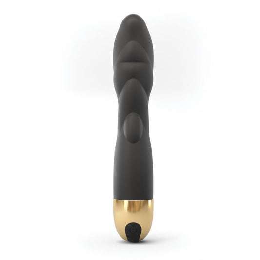 Dorcel Flexi & Joy Bendable Black & Gold Vibrator with Textured Surface