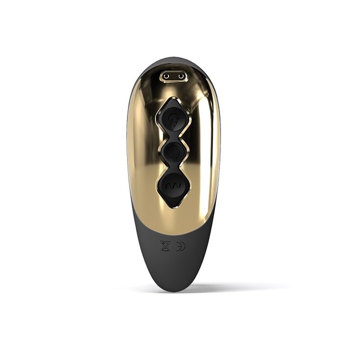 Dorcel P-Finger Come Hither Vibrator in Black Gold