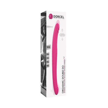 Dorcel Orgasmic Double Do 16.5 Inch Thrusting Dong in Pink