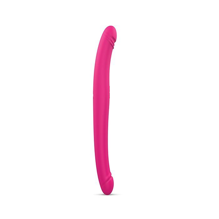 Dorcel Orgasmic Double Do 16.5 Inch Thrusting Dong in Pink