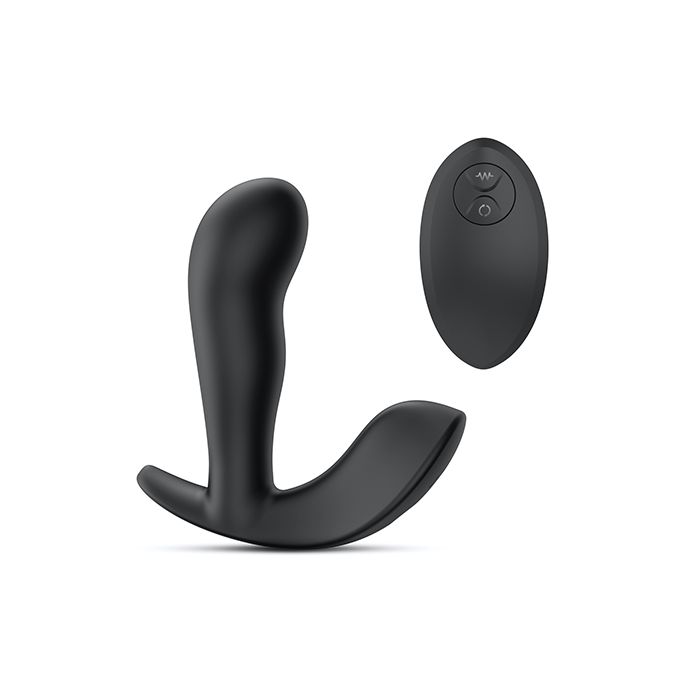 Dorcel Twist Delight Rotating Head in Black - Triple Stimulation Vibrator