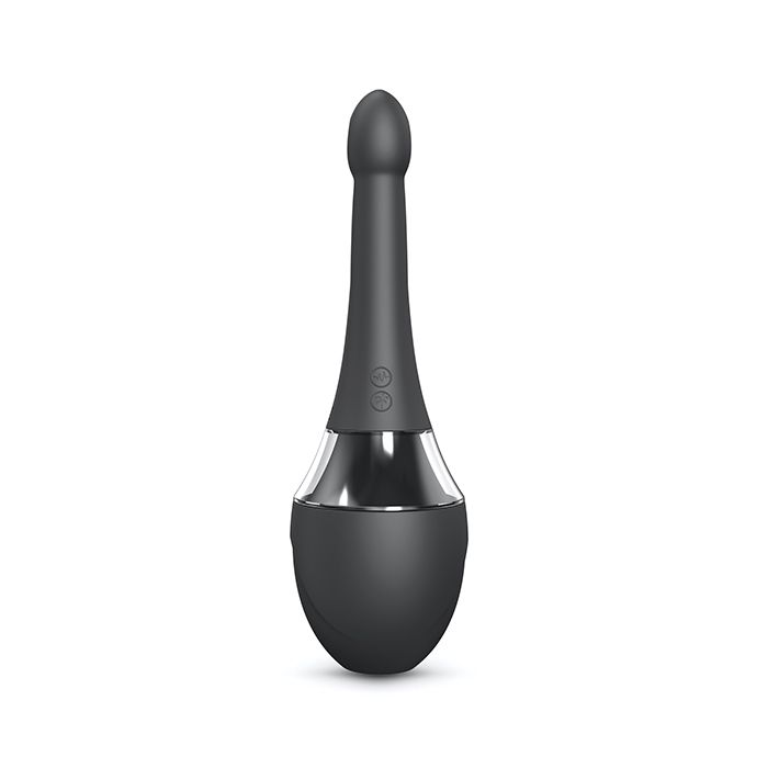 Dorcel Vibrating Douche Mate Pro - Black & Silver