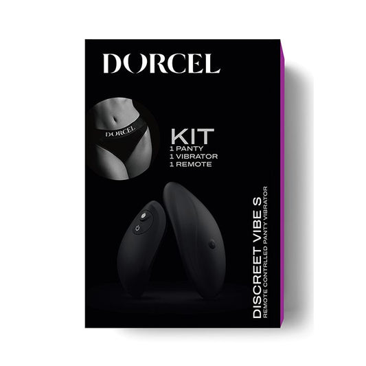 Dorcel Discreet Panty Vibe w/Panty Medium - Black