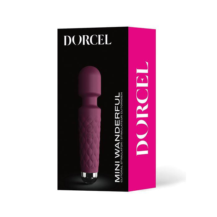 Dorcel Mini Wanderful Vibrator with soft quilted surface