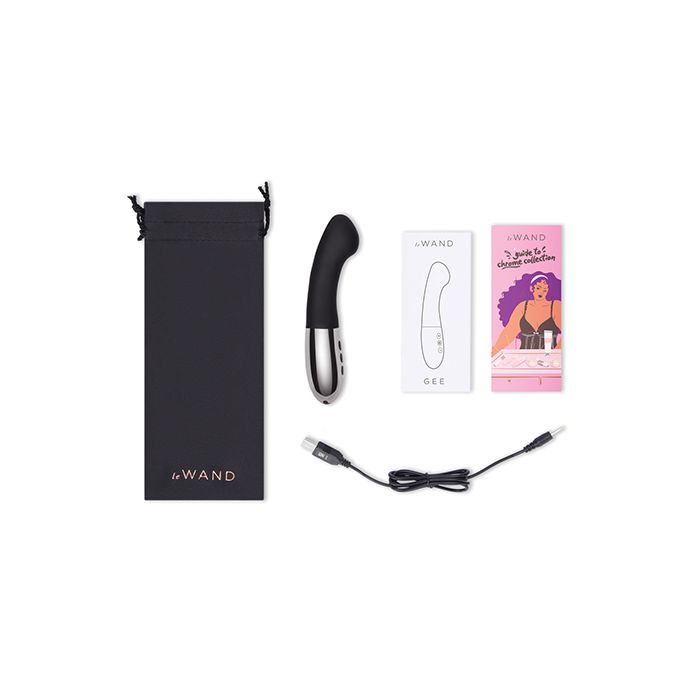 Le Wand GEE G-Spot Vibrator in Black color