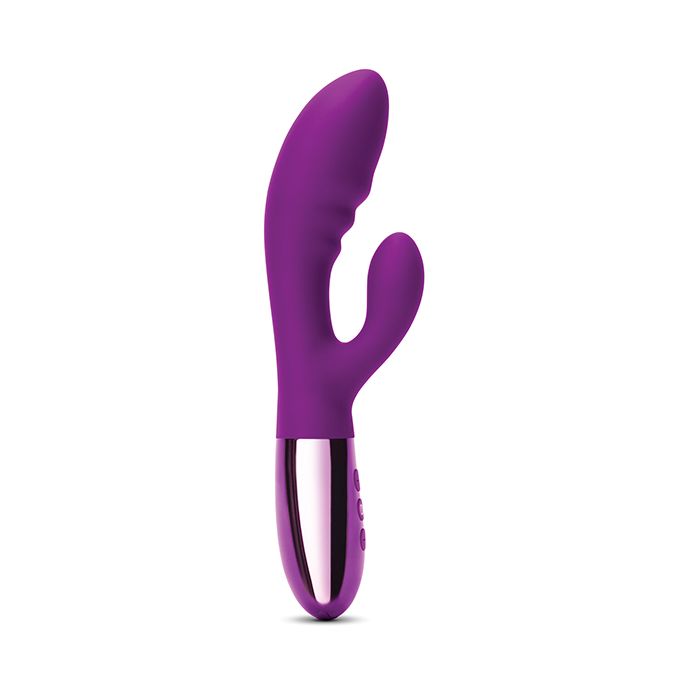 Le Wand Blend Cherry Rabbit Vibrator - Flawless Nite